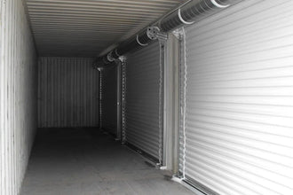 Container High Cube 40 pieds avec portes enroulables