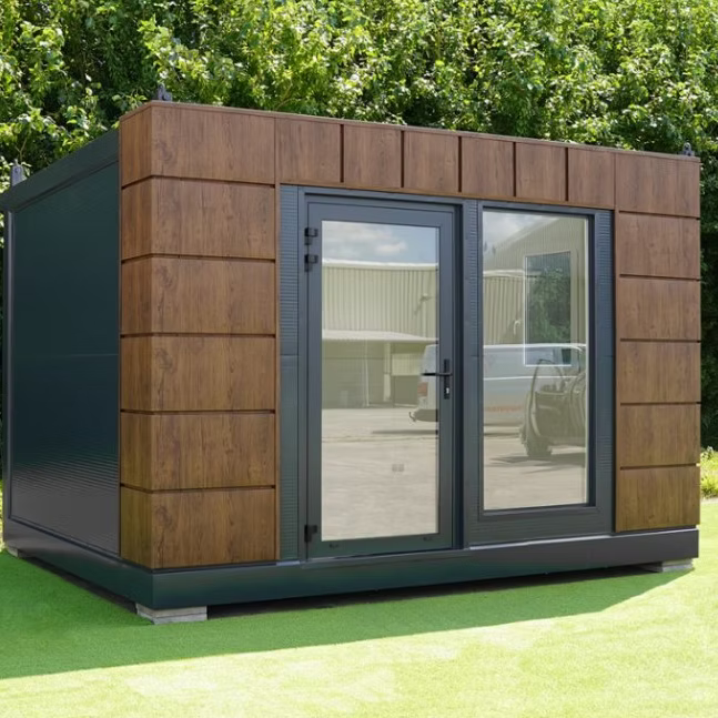 Conteneur habitable 4 × 3 m – Modèle Helsinki