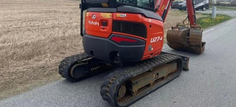 Mini-pelle Kubota U27-4 – 2,7 T – Attache rotative