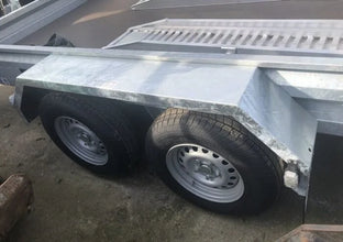 Remorque porte-engins HUBIERE TPF35 – 3,5 Tonnes