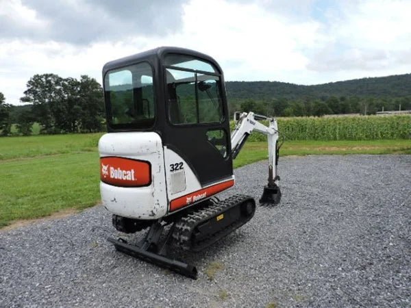 Bobcat 322G+Godets - Mini pelle –1,6 tonnes - AMB