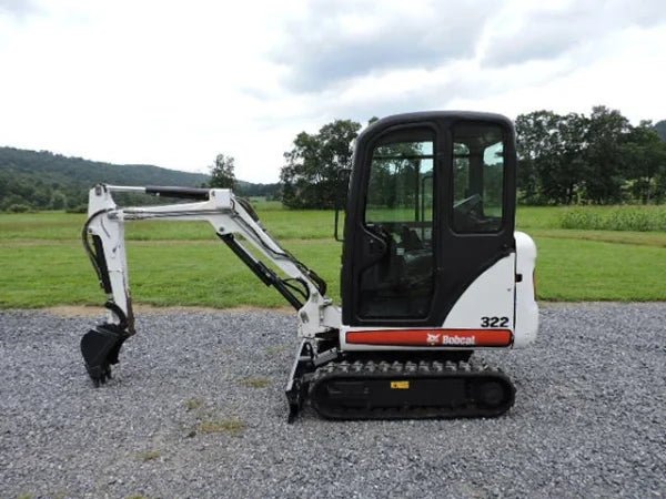 Bobcat 322G+Godets - Mini pelle –1,6 tonnes - AMB