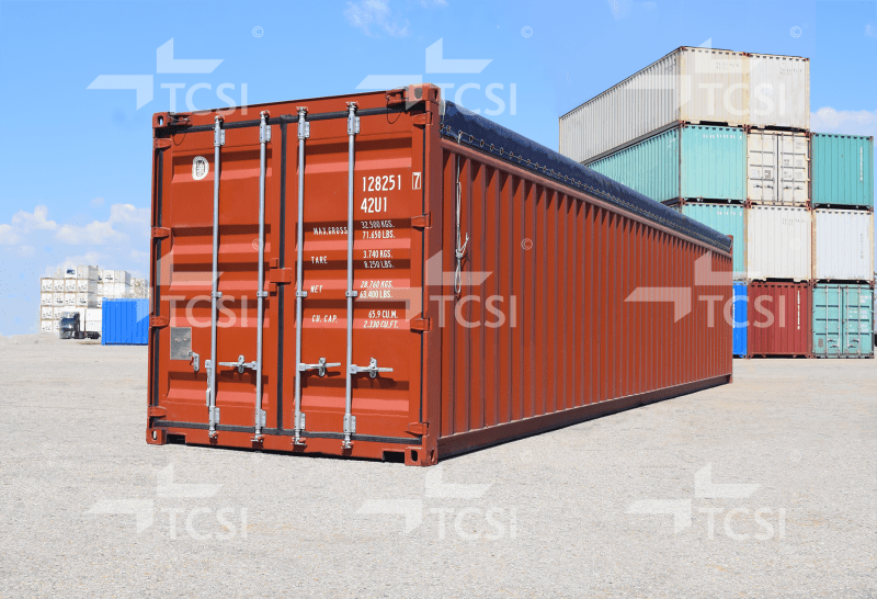 Container 40 pieds Open Top High Cube d’occasion - AMB