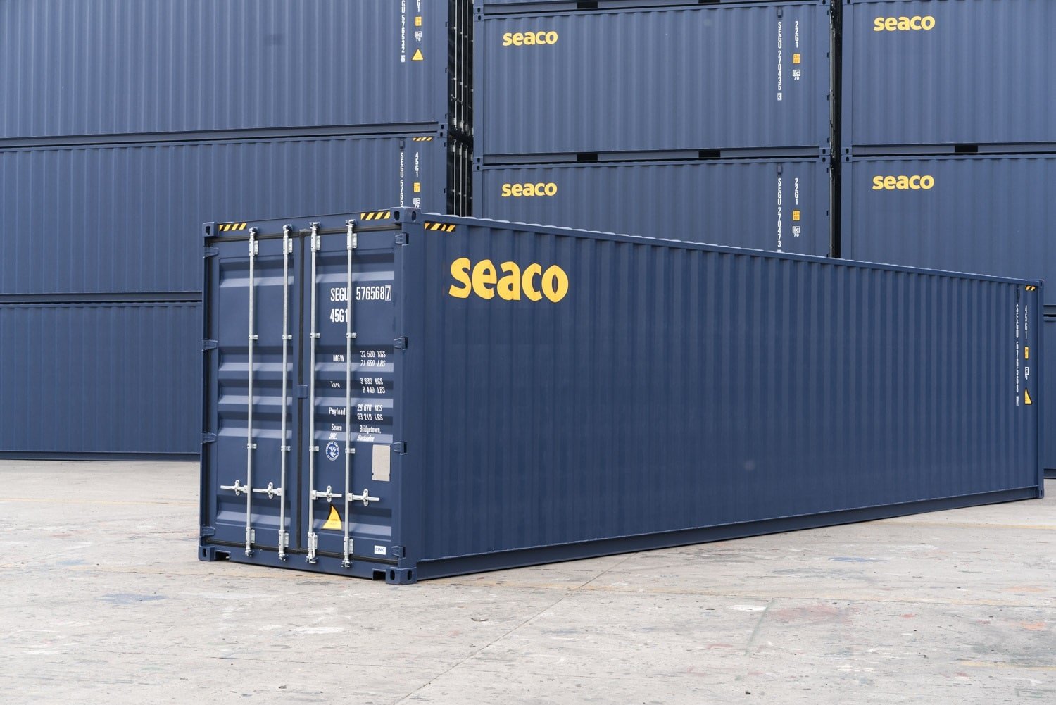 Container maritime 40 pieds Dry – Stockage et transport - AMB