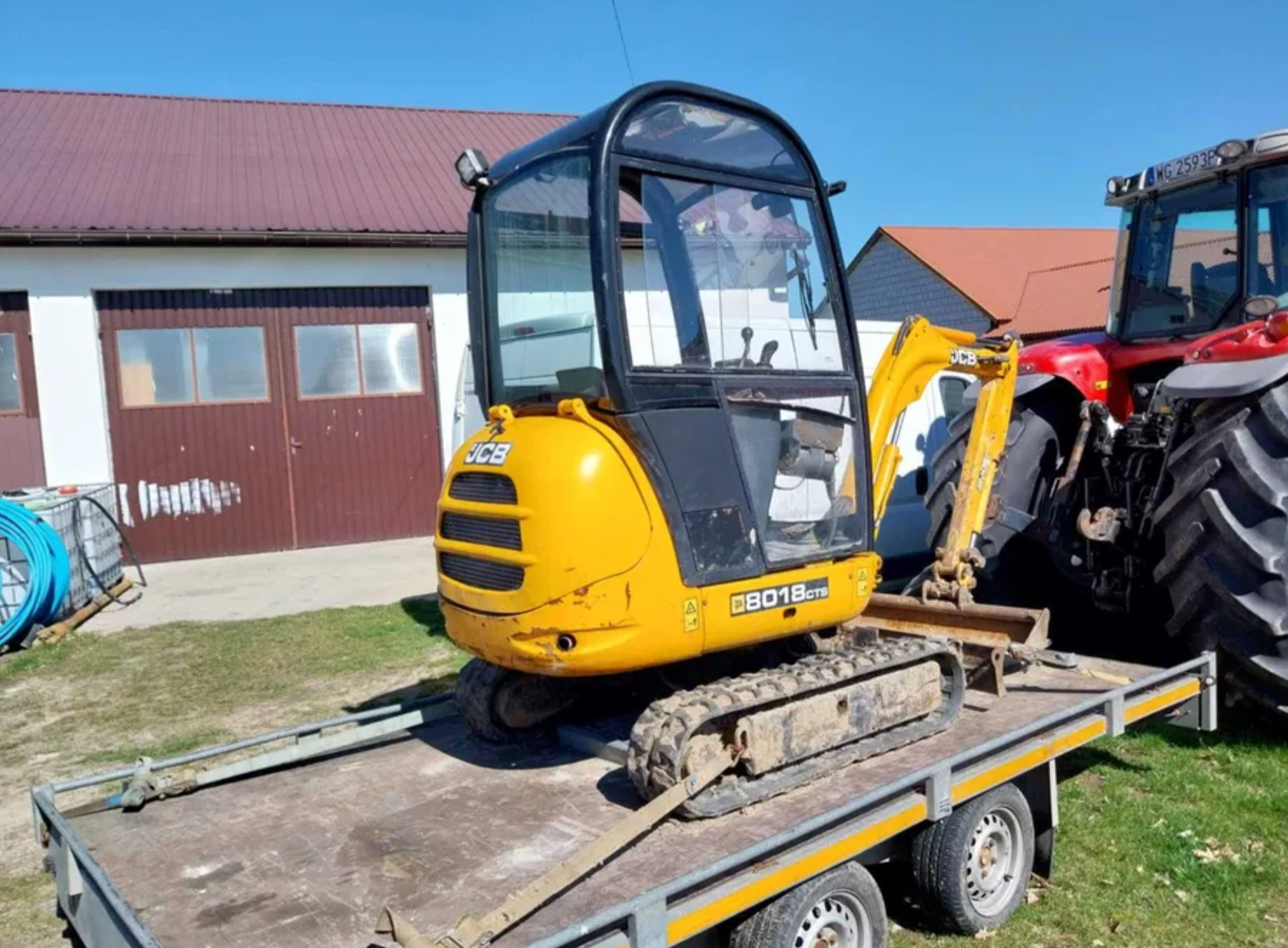 JCB 8018 CTS – 2,6 t – Mini - pelle - AMB