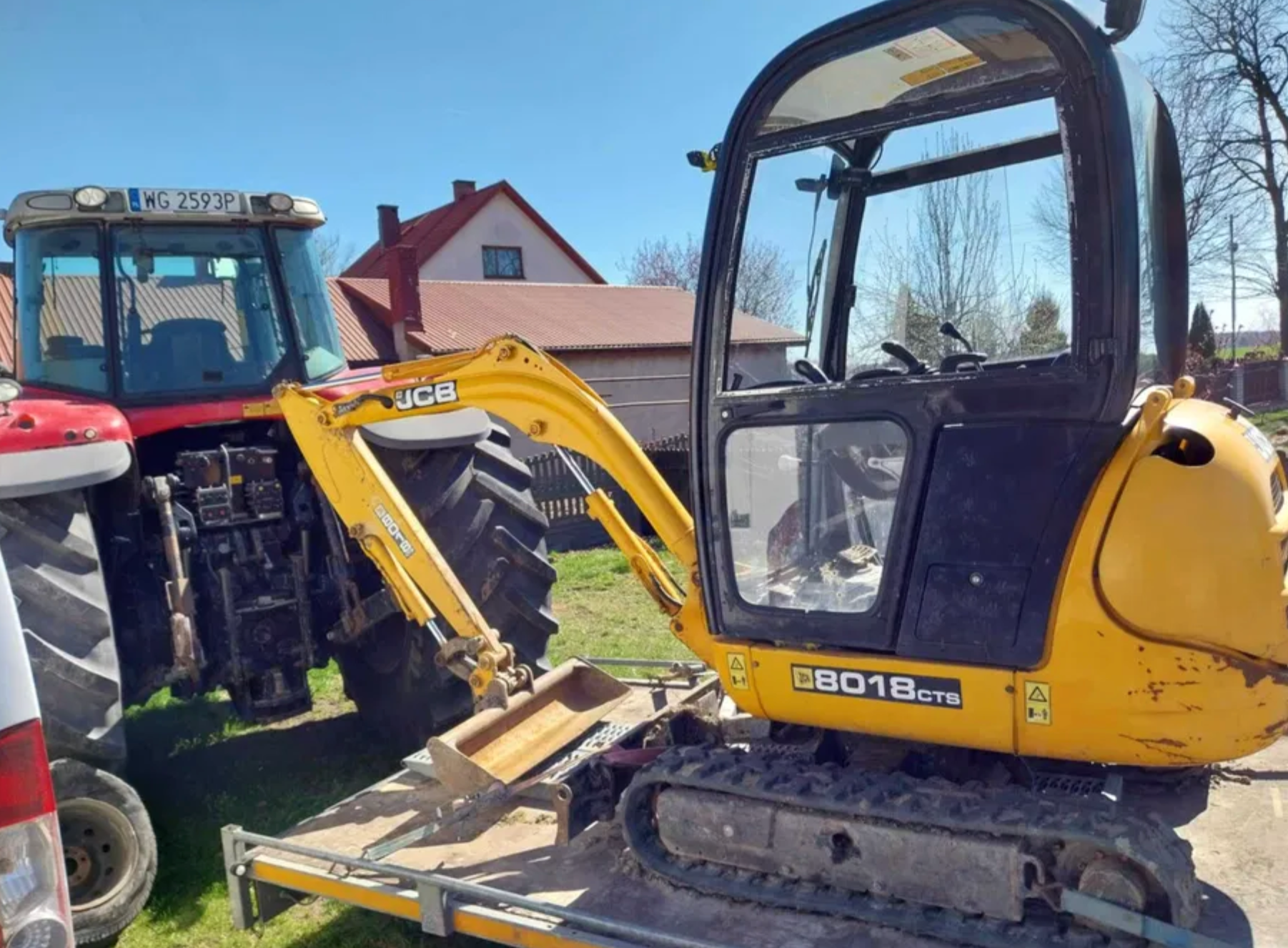 JCB 8018 CTS – 2,6 t – Mini - pelle - AMB