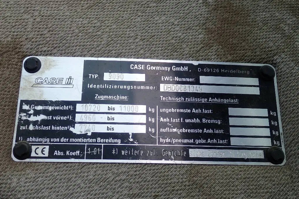 Tracteur Case IH CVX 170 – 2002 - Occasion - AMB